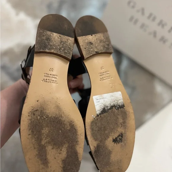 GABRIELA HEARST- Lynn leather sandals size 37 - Picture 6 of 9